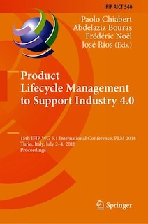 Couverture_Product Lifecycle Management To Support Industry 4.0