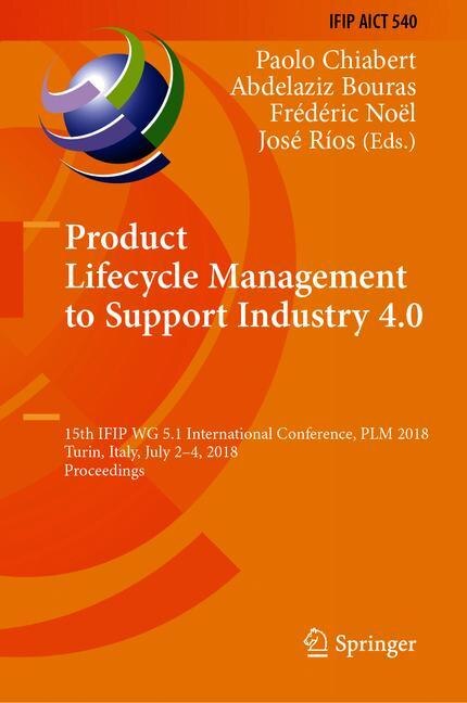 Couverture_Product Lifecycle Management To Support Industry 4.0