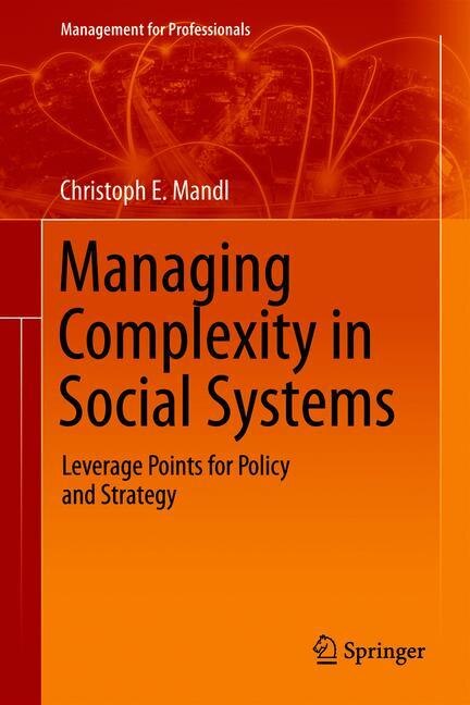 Front cover_Managing Complexity In Social Systems