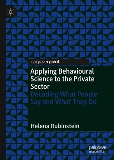 Couverture_Applying Behavioural Science To The Private Sector