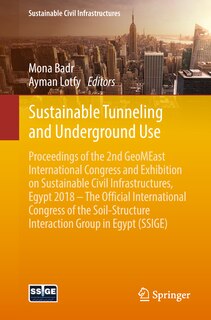 Couverture_Sustainable Tunneling and Underground Use