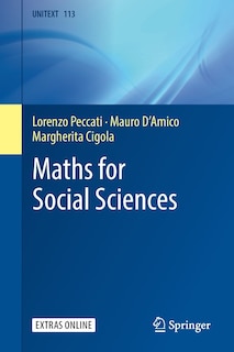 Front cover_Maths For Social Sciences