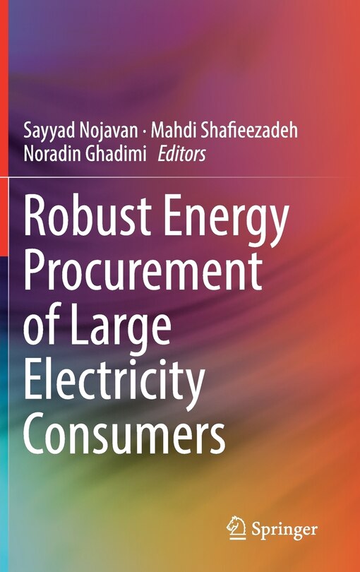 Front cover_Robust Energy Procurement Of Large Electricity Consumers