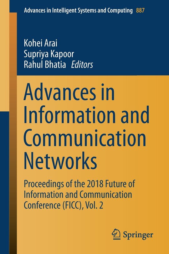 Couverture_Advances In Information And Communication Networks