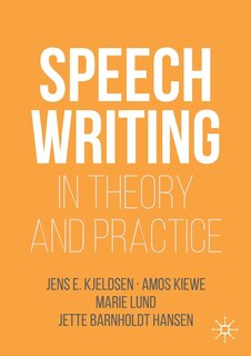 Couverture_Speechwriting In Theory And Practice