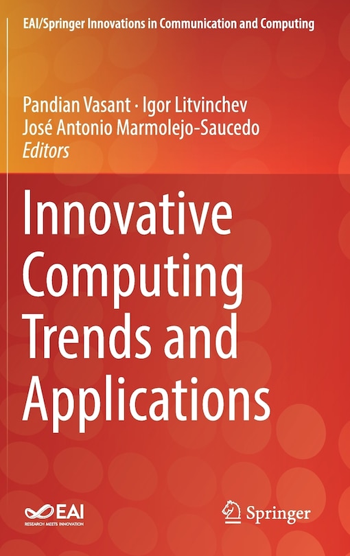 Couverture_Innovative Computing Trends And Applications