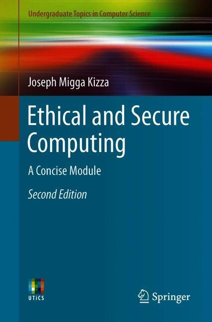 Couverture_Ethical And Secure Computing