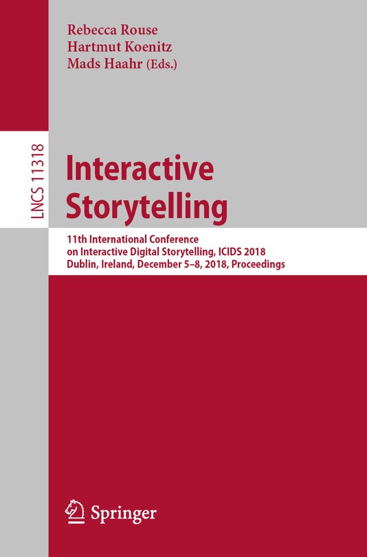 Front cover_Interactive Storytelling