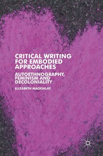 Couverture_Critical Writing For Embodied Approaches