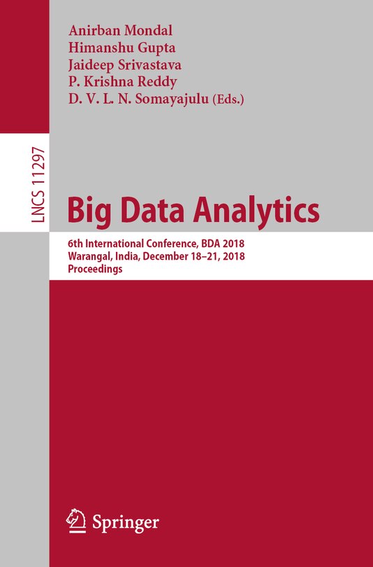 Front cover_Big Data Analytics