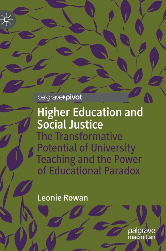 Couverture_Higher Education And Social Justice