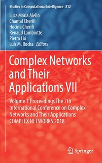 Couverture_Complex Networks and Their Applications VII