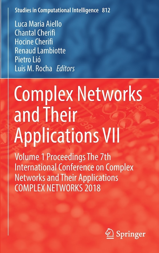 Couverture_Complex Networks and Their Applications VII