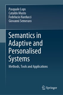 Couverture_Semantics In Adaptive And Personalised Systems