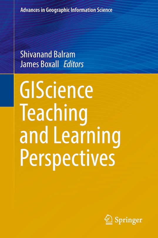 Front cover_Giscience Teaching And Learning Perspectives
