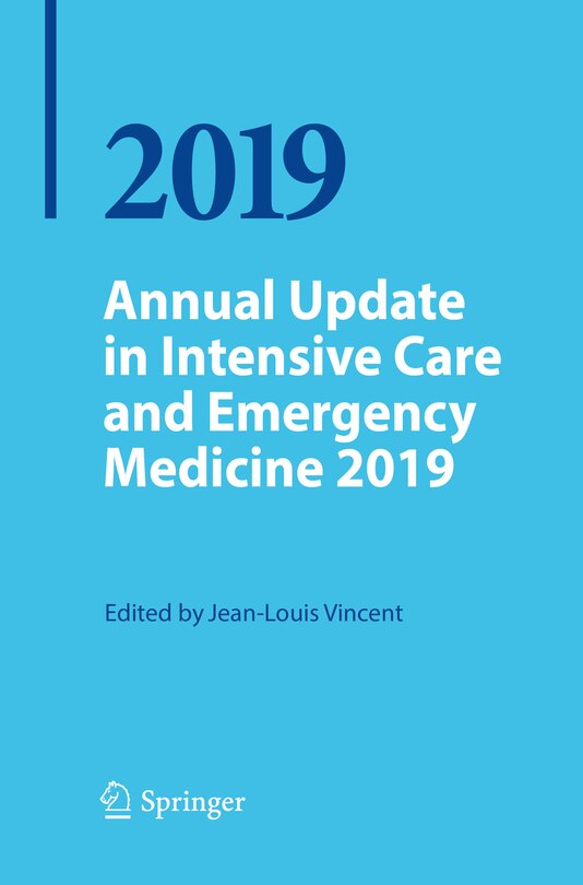 Front cover_Annual Update In Intensive Care And Emergency Medicine 2019