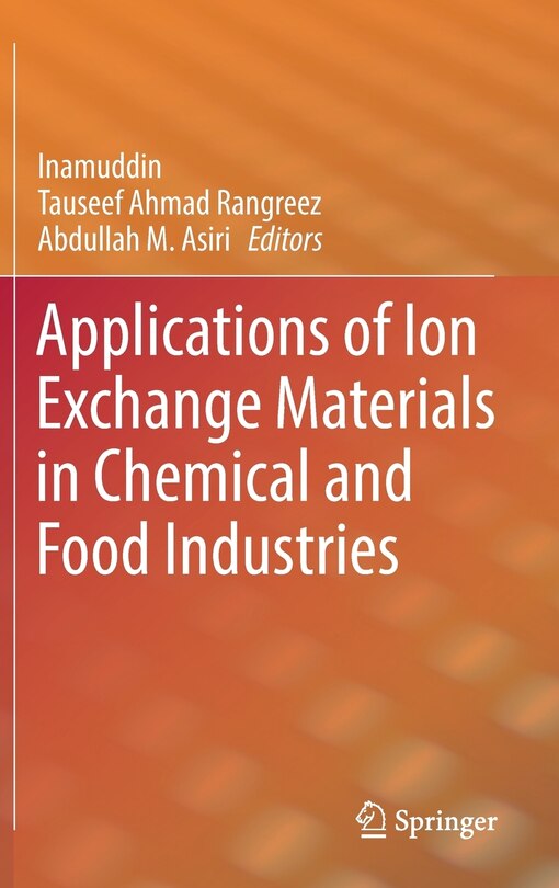 Couverture_Applications Of Ion Exchange Materials In Chemical And Food Industries