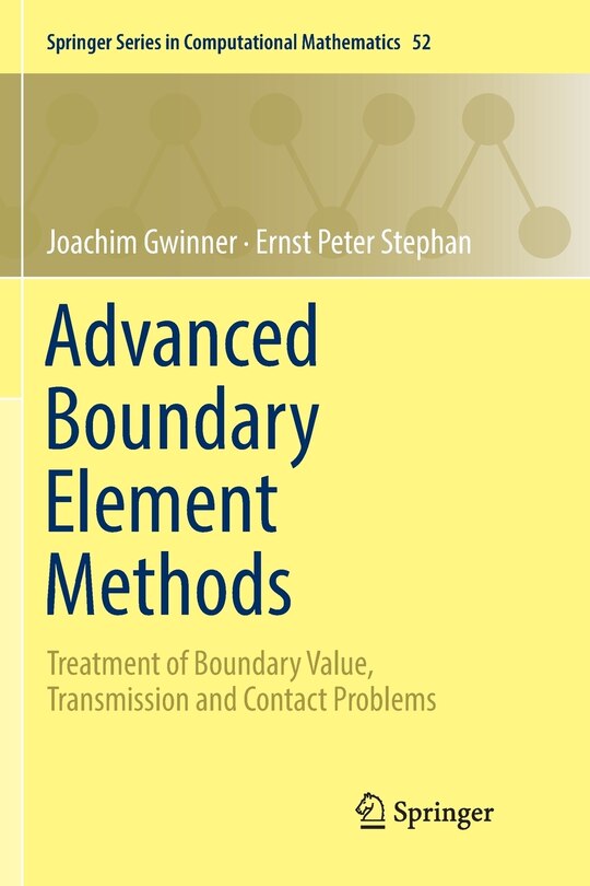 Front cover_Advanced Boundary Element Methods