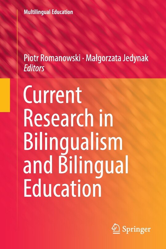 Couverture_Current Research In Bilingualism And Bilingual Education
