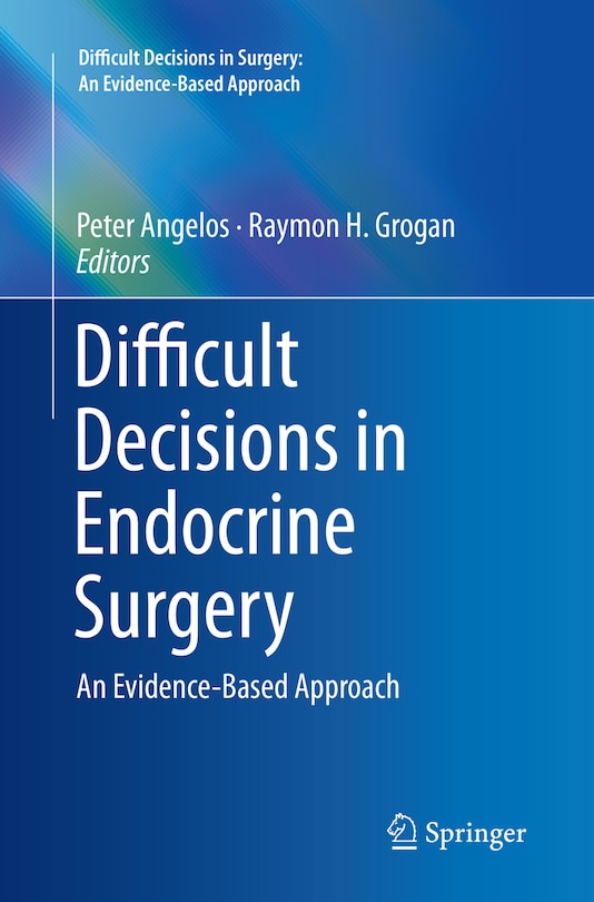 Front cover_Difficult Decisions In Endocrine Surgery
