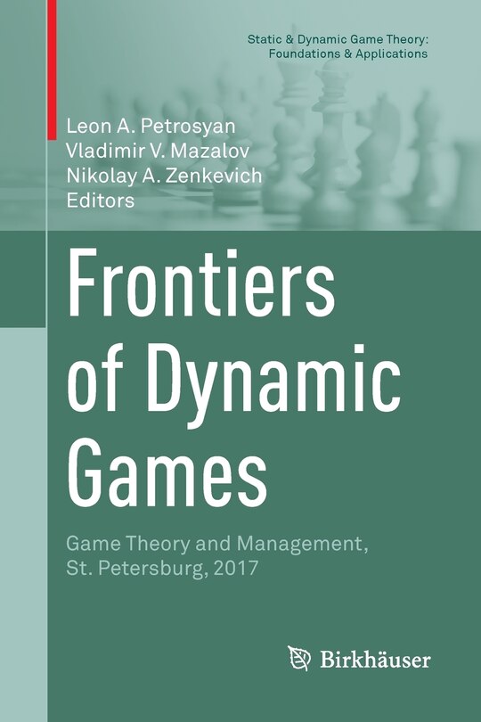 Couverture_Frontiers Of Dynamic Games