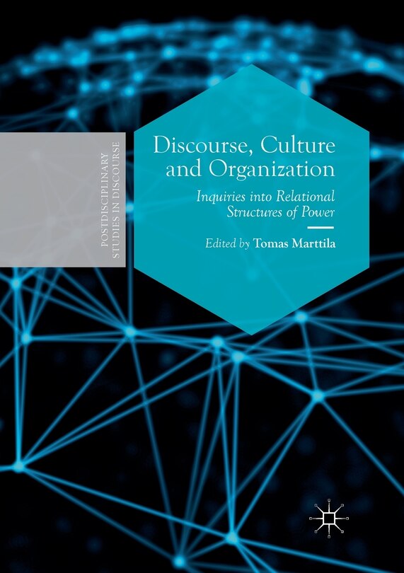 Front cover_Discourse, Culture And Organization