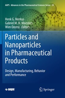 Couverture_Particles And Nanoparticles In Pharmaceutical Products