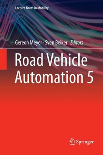 Front cover_Road Vehicle Automation 5
