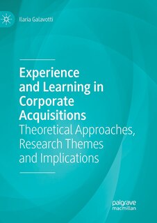 Couverture_Experience And Learning In Corporate Acquisitions