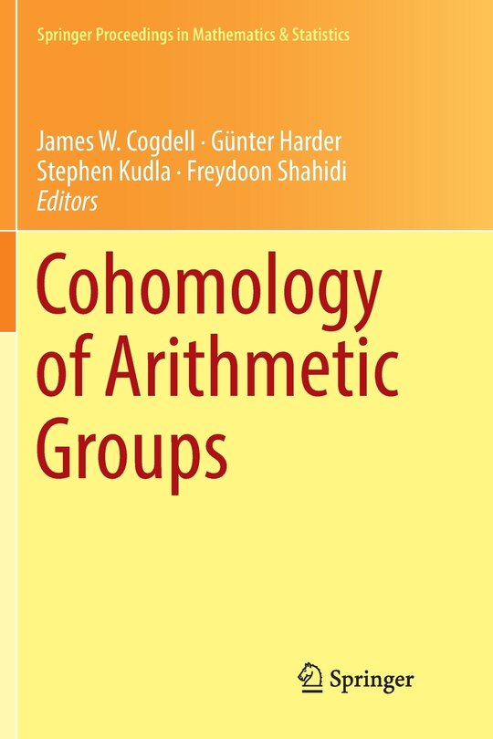 Front cover_Cohomology Of Arithmetic Groups