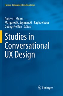 Couverture_Studies In Conversational Ux Design