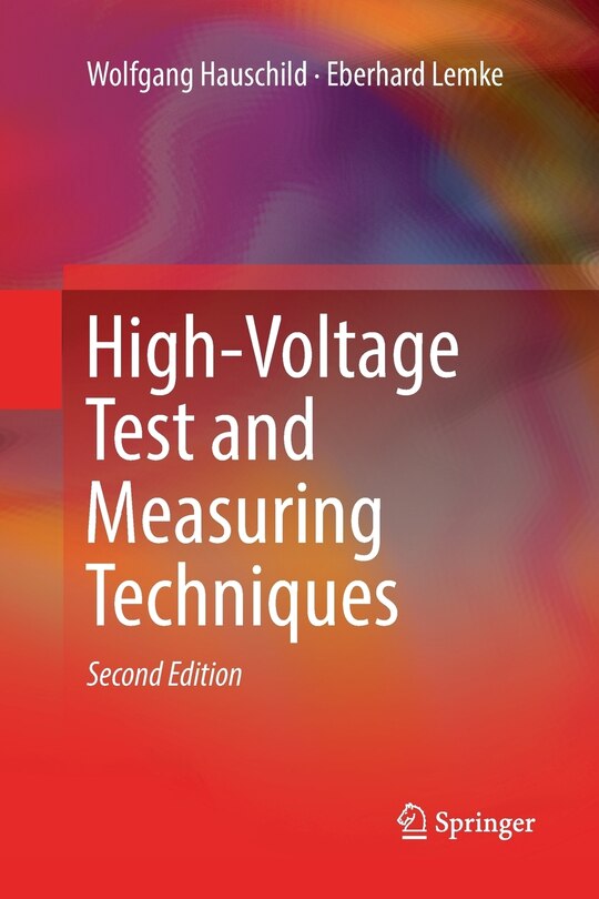 Front cover_High-voltage Test And Measuring Techniques