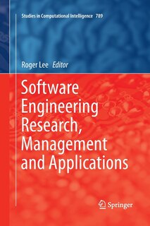 Couverture_Software Engineering Research, Management And Applications