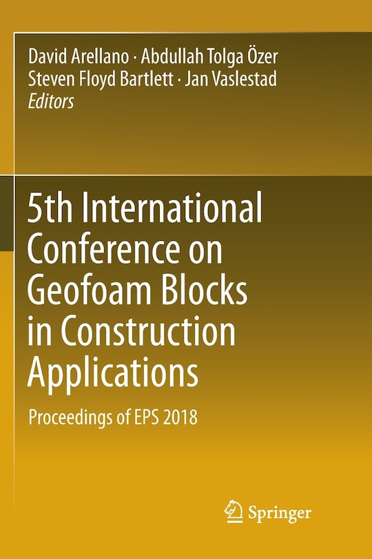Front cover_5th International Conference On Geofoam Blocks In Construction Applications