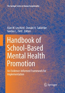 Front cover_Handbook Of School-based Mental Health Promotion