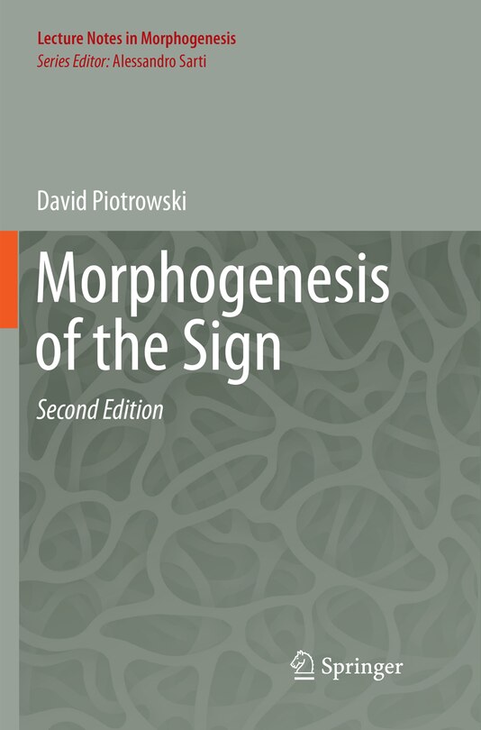 Front cover_Morphogenesis Of The Sign