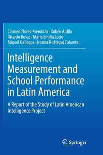 Front cover_Intelligence Measurement And School Performance In Latin America