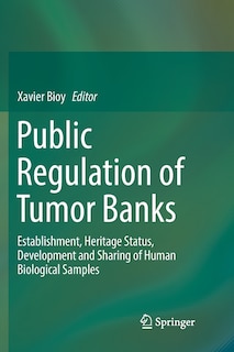 Front cover_Public Regulation Of Tumor Banks