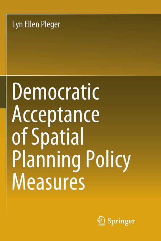 Front cover_Democratic Acceptance Of Spatial Planning Policy Measures