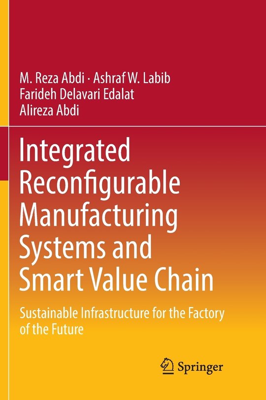 Couverture_Integrated Reconfigurable Manufacturing Systems And Smart Value Chain