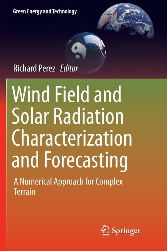 Couverture_Wind Field And Solar Radiation Characterization And Forecasting