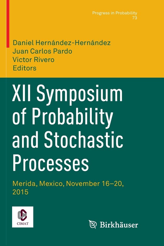 Front cover_Xii Symposium Of Probability And Stochastic Processes