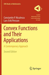 Couverture_Convex Functions And Their Applications