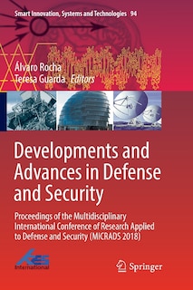 Couverture_Developments and Advances in Defense and Security