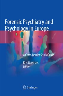 Front cover_Forensic Psychiatry And Psychology In Europe