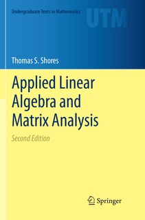Couverture_Applied Linear Algebra And Matrix Analysis