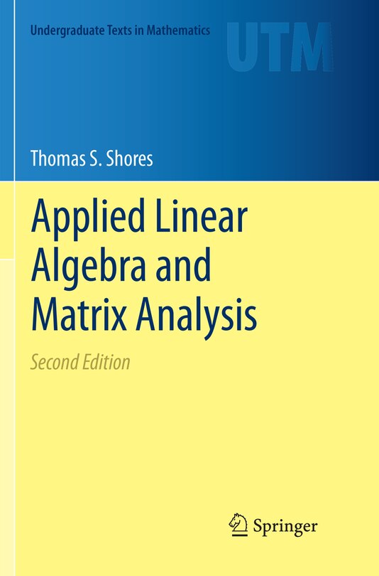Couverture_Applied Linear Algebra And Matrix Analysis