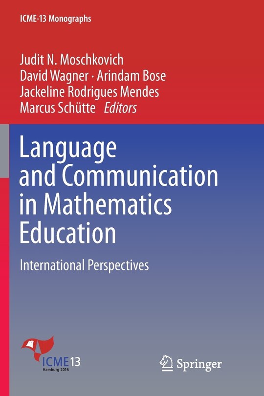Front cover_Language And Communication In Mathematics Education