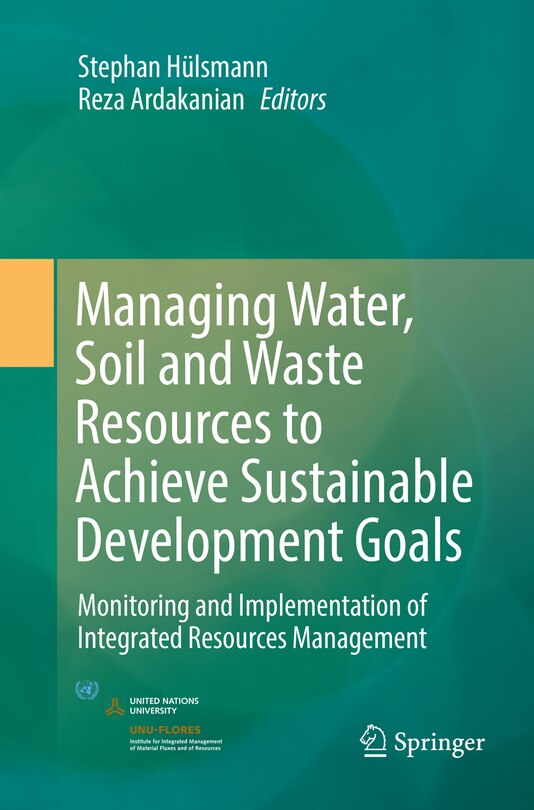 Front cover_Managing Water, Soil And Waste Resources To Achieve Sustainable Development Goals