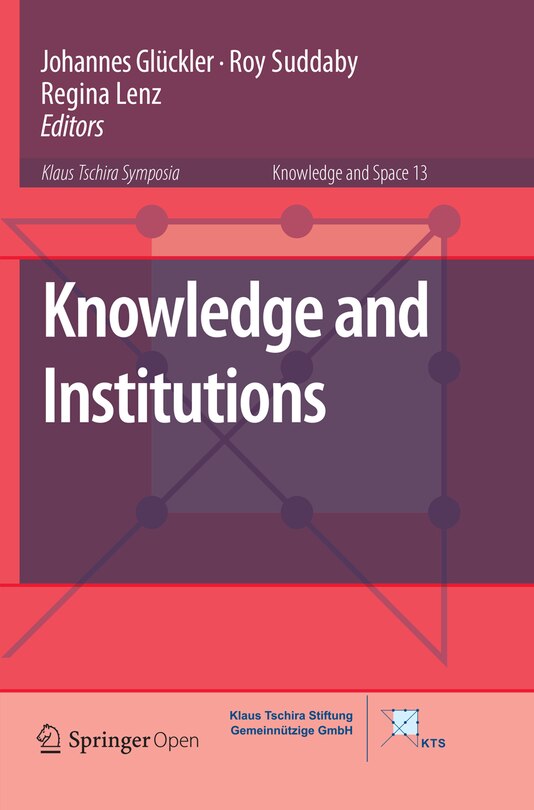 Front cover_Knowledge And Institutions